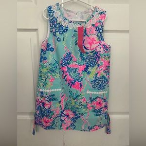 Girls Lilly Pulitzer Classic Shift Dress Size 7